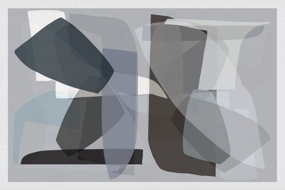 Nuances subtiles de gris-bleu - cartissi