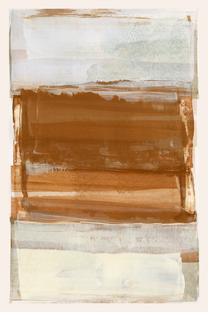 Horizon en terre cuite (abstrait) - cartissi
