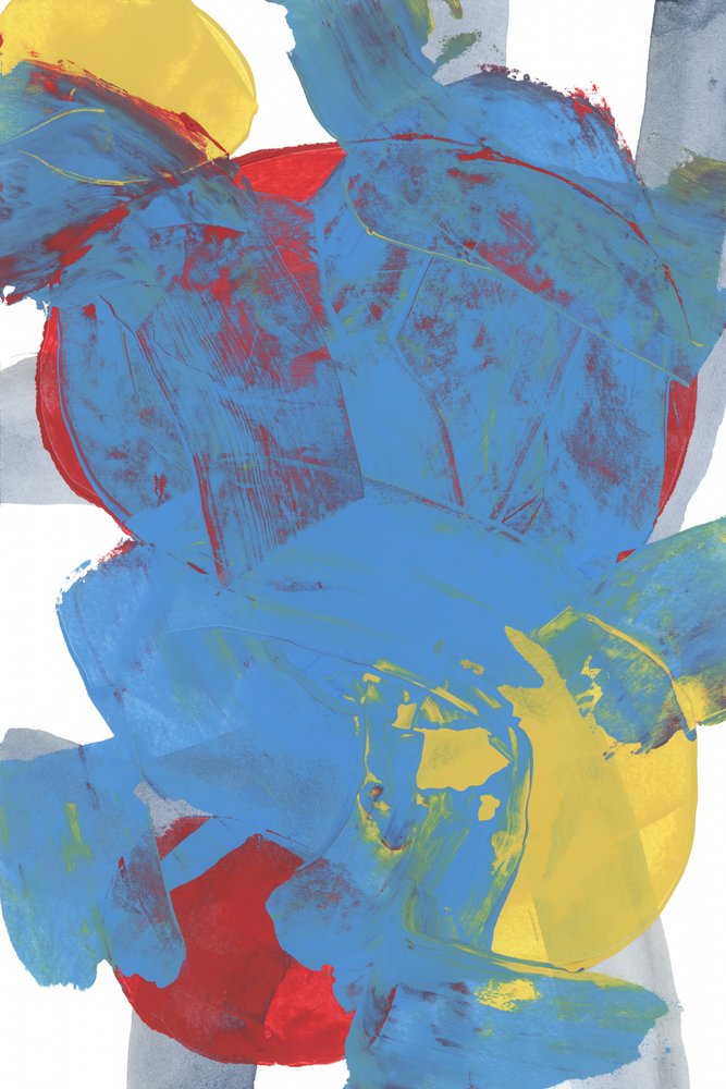 Cercles abstraits aux couleurs vives - cartissi