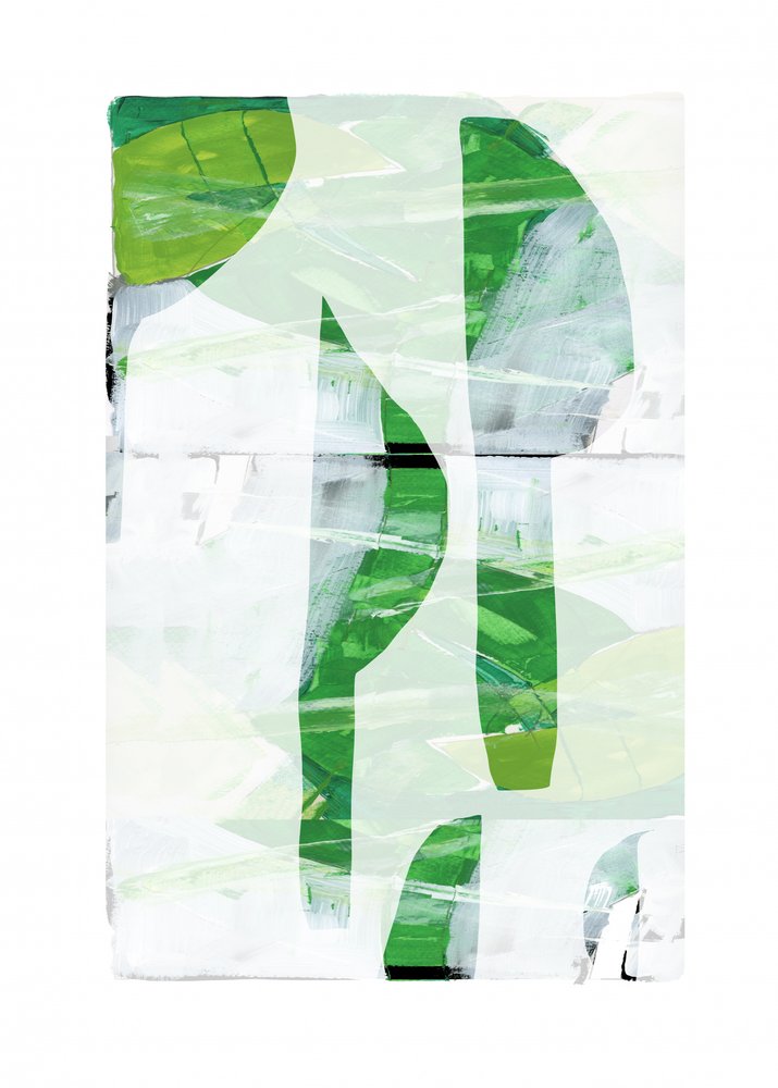 Abstrait vert vif - cartissi