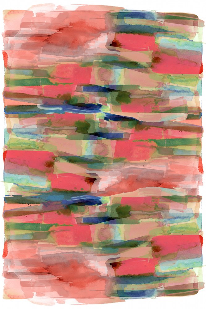 Des traits abstraits superposés aux couleurs vives - cartissi