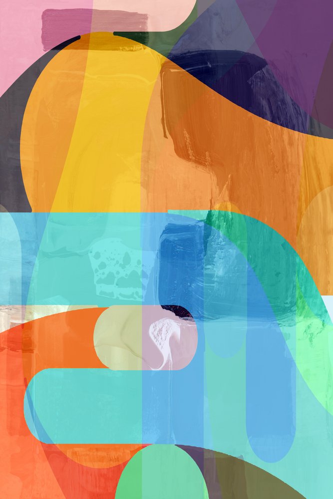Des formes superposées pleines de vie - cartissi