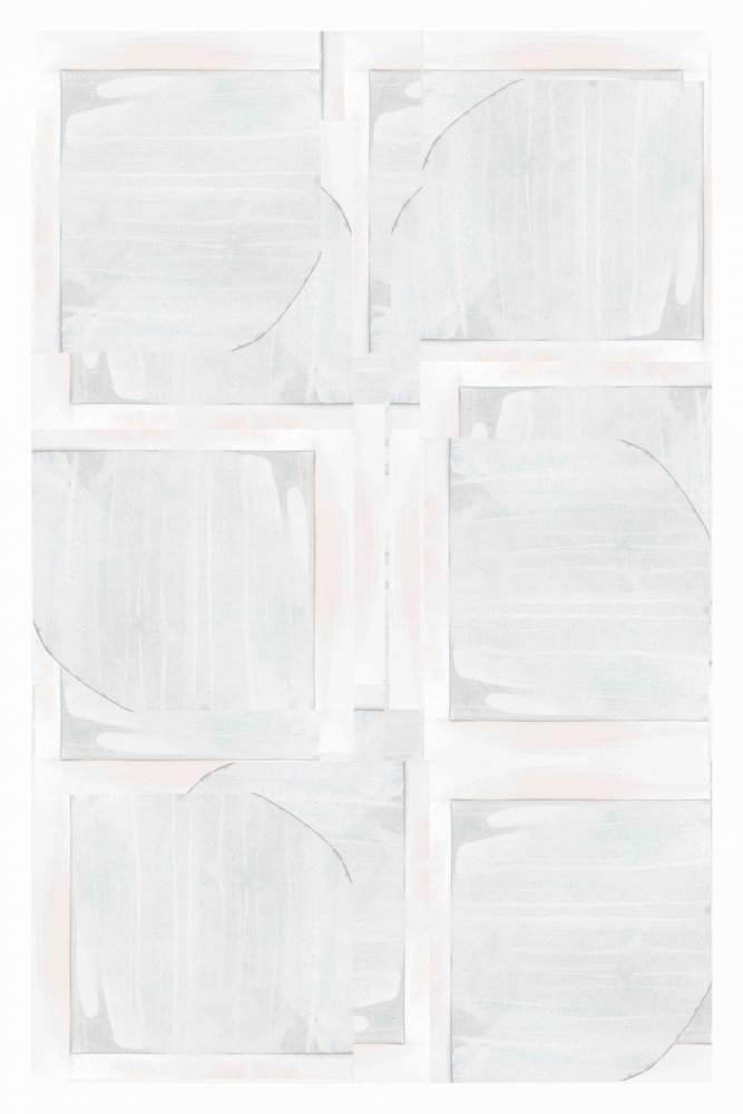 Abstrait géométrique blanc - cartissi