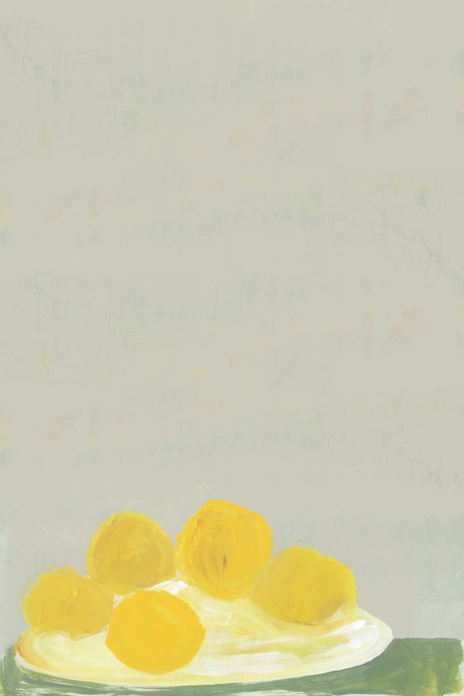 Nature morte aux fruits jaunes - cartissi