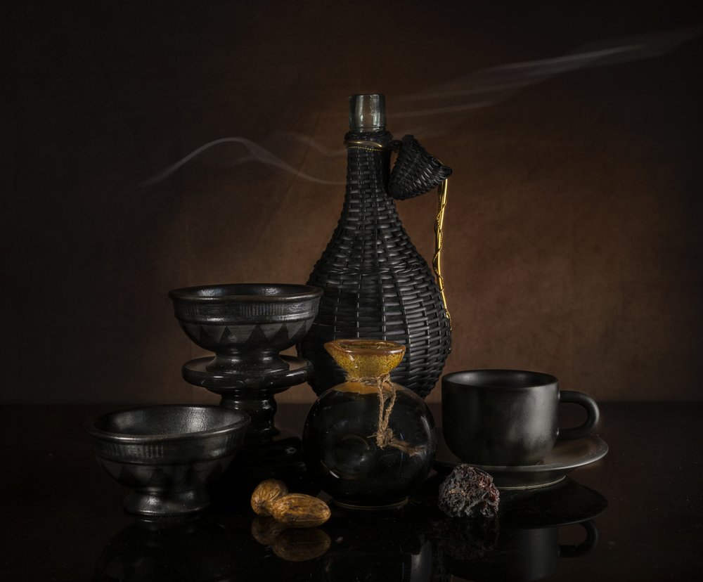 Nature morte rustique sombre - larryliu