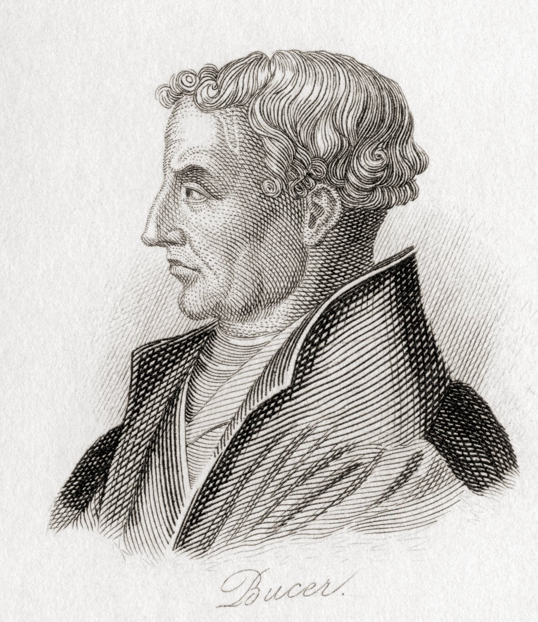 Martin Bucer, 1491 ? 1551. Réformateur protestant allemand - Unknown