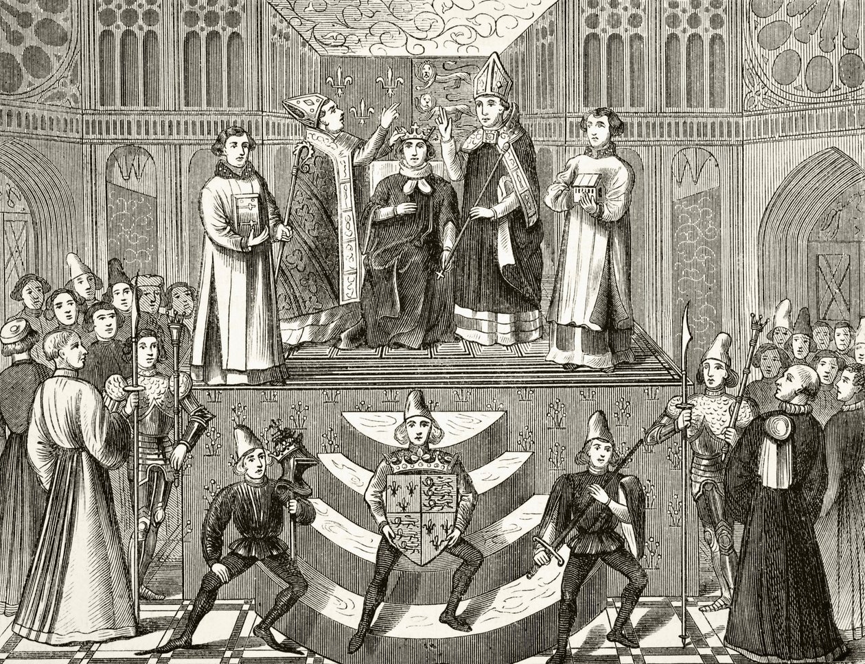 Couronnement du roi Henri IV d
