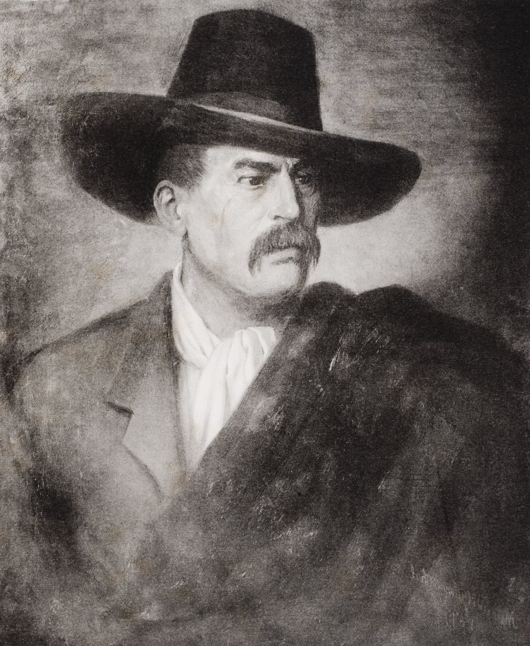 Sir Richard Francis Burton peint par Madame Gutmansthal de Benvenuti, de 