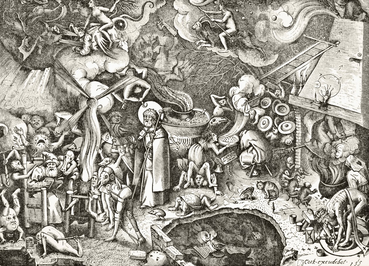 Saint Jacques le Majeur combattant les enchantements diaboliques d