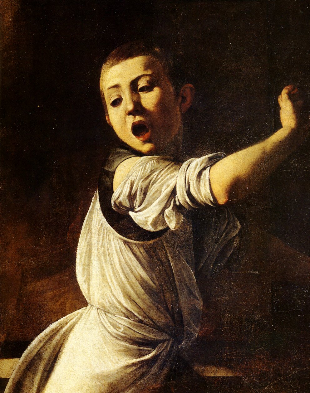 Martirio di San Matteo (détail) - Michelangelo Merisi Caravaggio