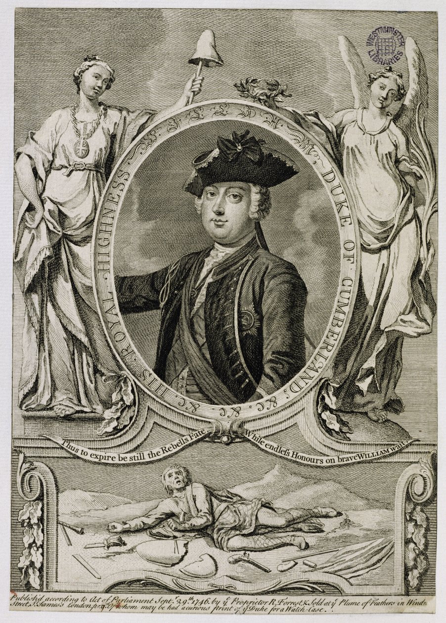 William Augustus, Duc de Cumberland (1721-65), 1746 - English School