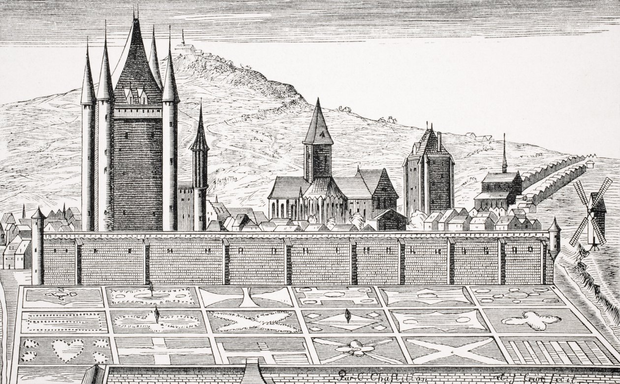 La tour du Temple à Paris, d