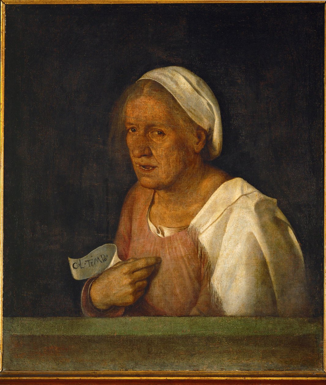 La vieille femme (peinture sur toile) - (1476/8-1510) Giorgione