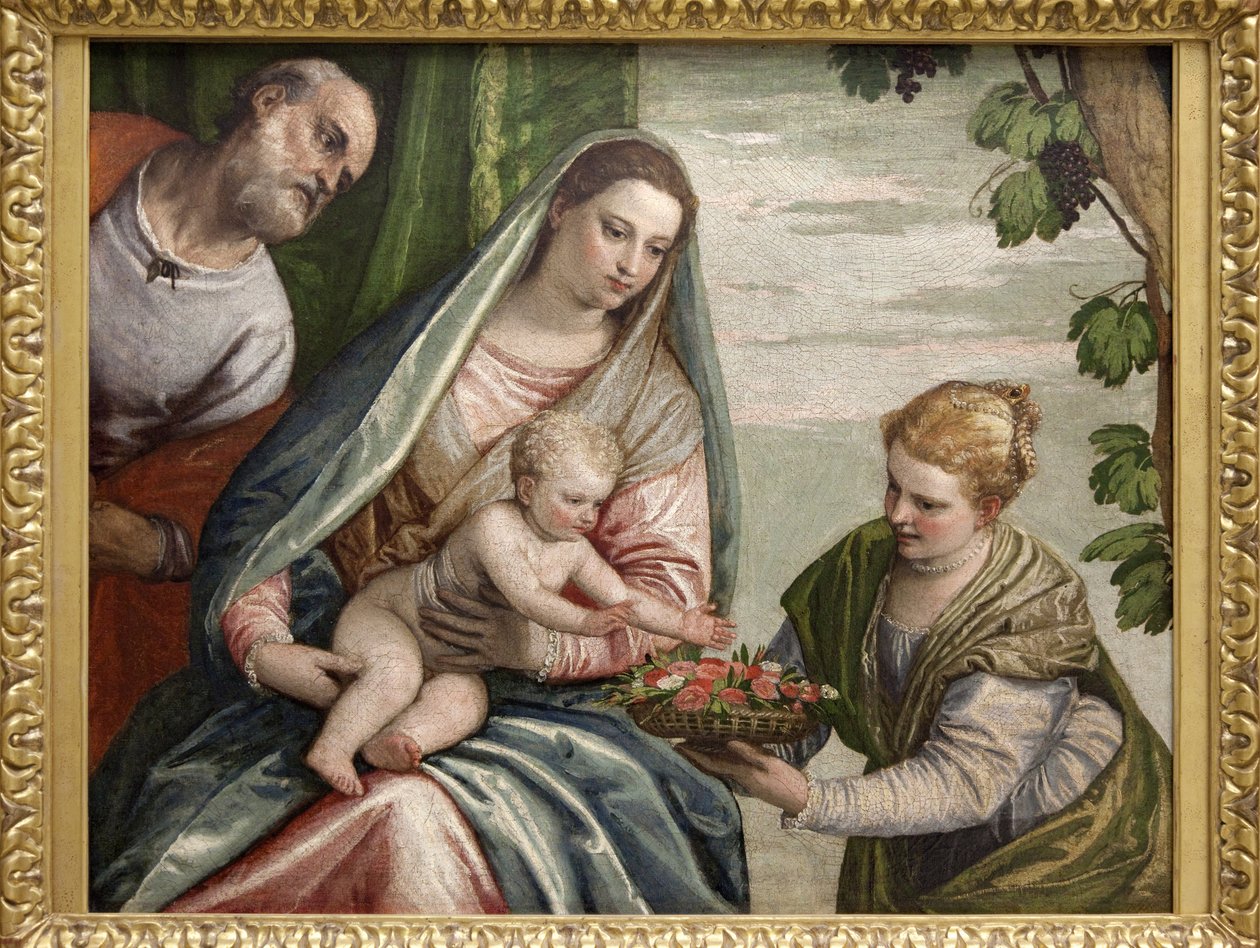 Sainte Famille avec Sainte Dorothée - Veronese