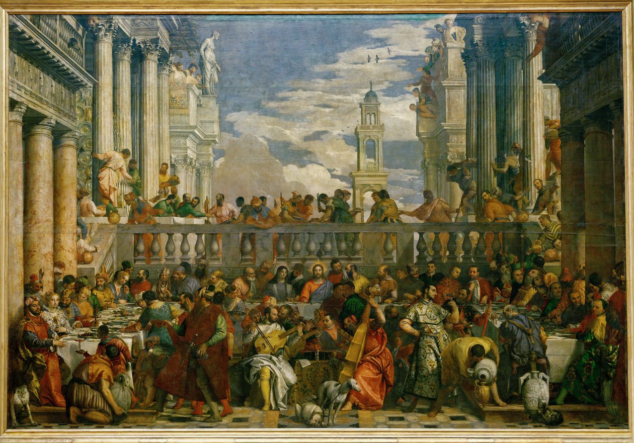 Le mariage à Cana ... - (1528-88) Veronese