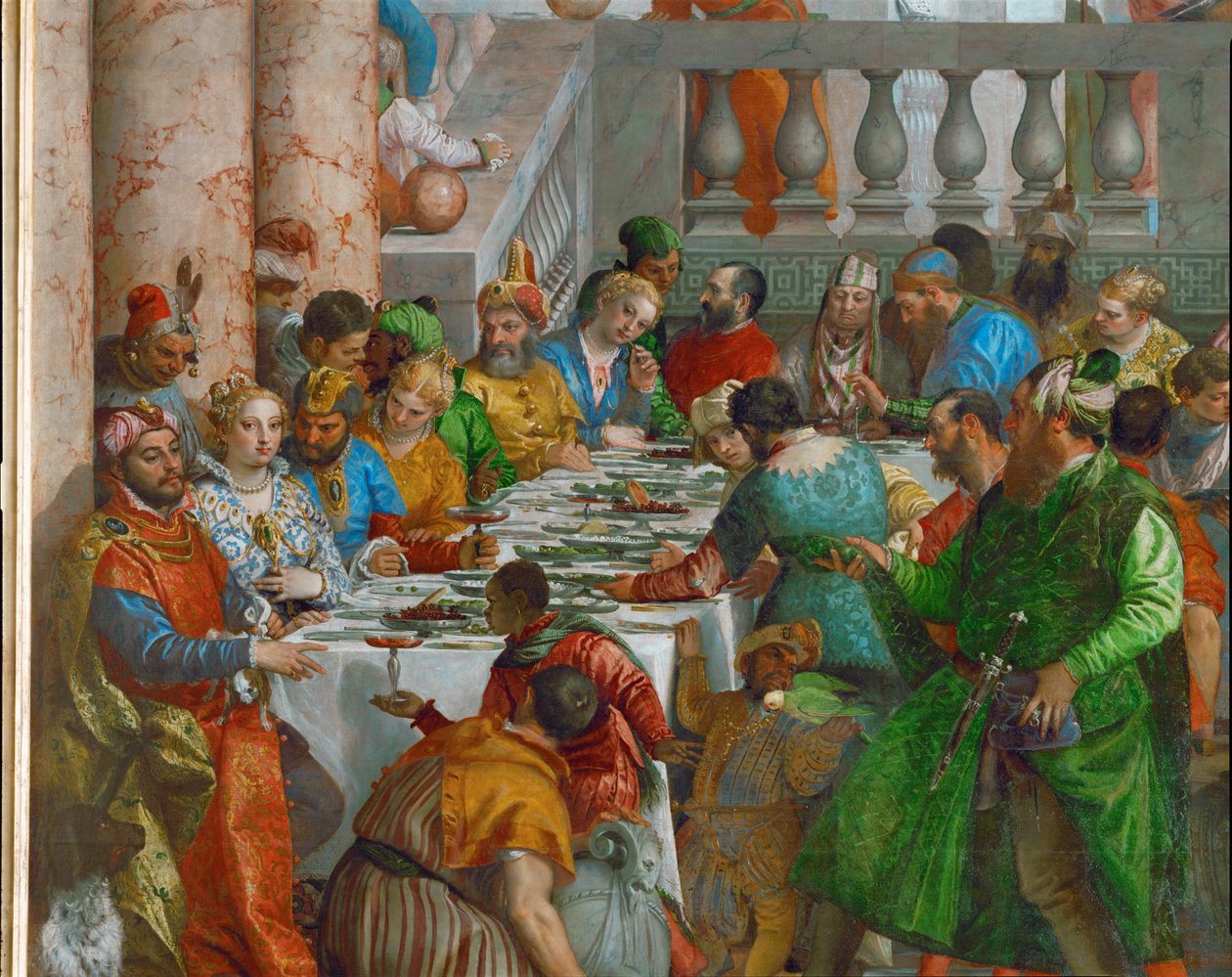 Le mariage à Cana ... - (1528 88) Veronese