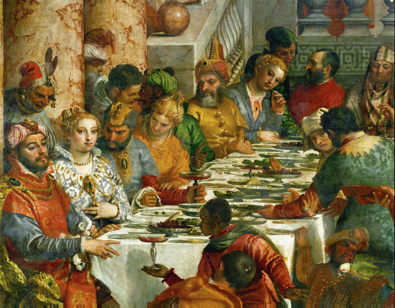 Le mariage à Cana ... - (1528 88) Veronese