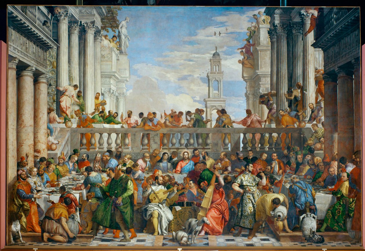Le mariage à Cana ... - (1528 88) Veronese