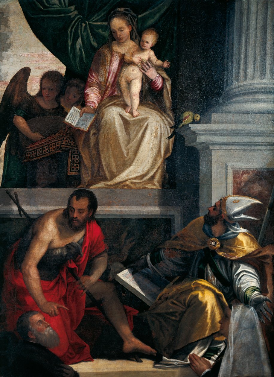 Madone et Saints avec les Donateurs Bevilacqua Lazise - (1528-88) Veronese