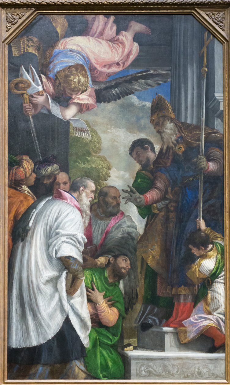 La consécration de saint Nicolas - (1528 88) Veronese