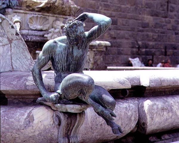 La Fontaine de Neptune (détail) - Giambologna