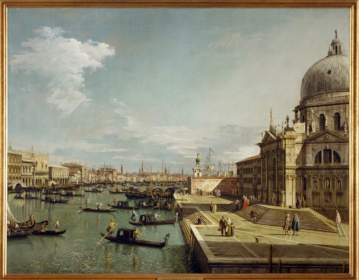 Entrée du Canal Grande et de l
