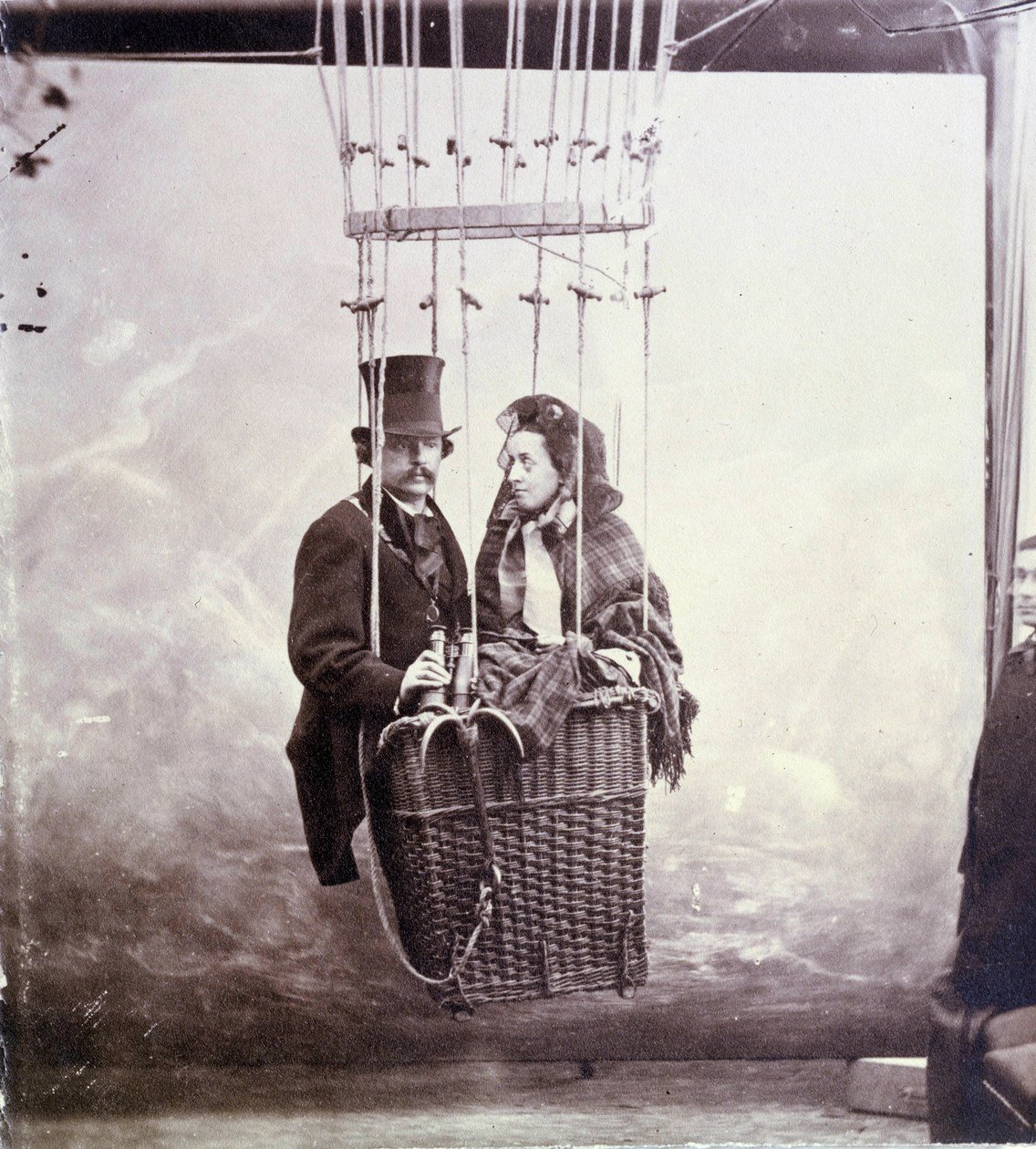 Portrait photographique du photographe et pilote d