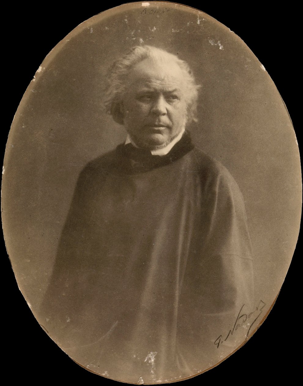 Portrait du peintre Honoré Daumier - Nadar