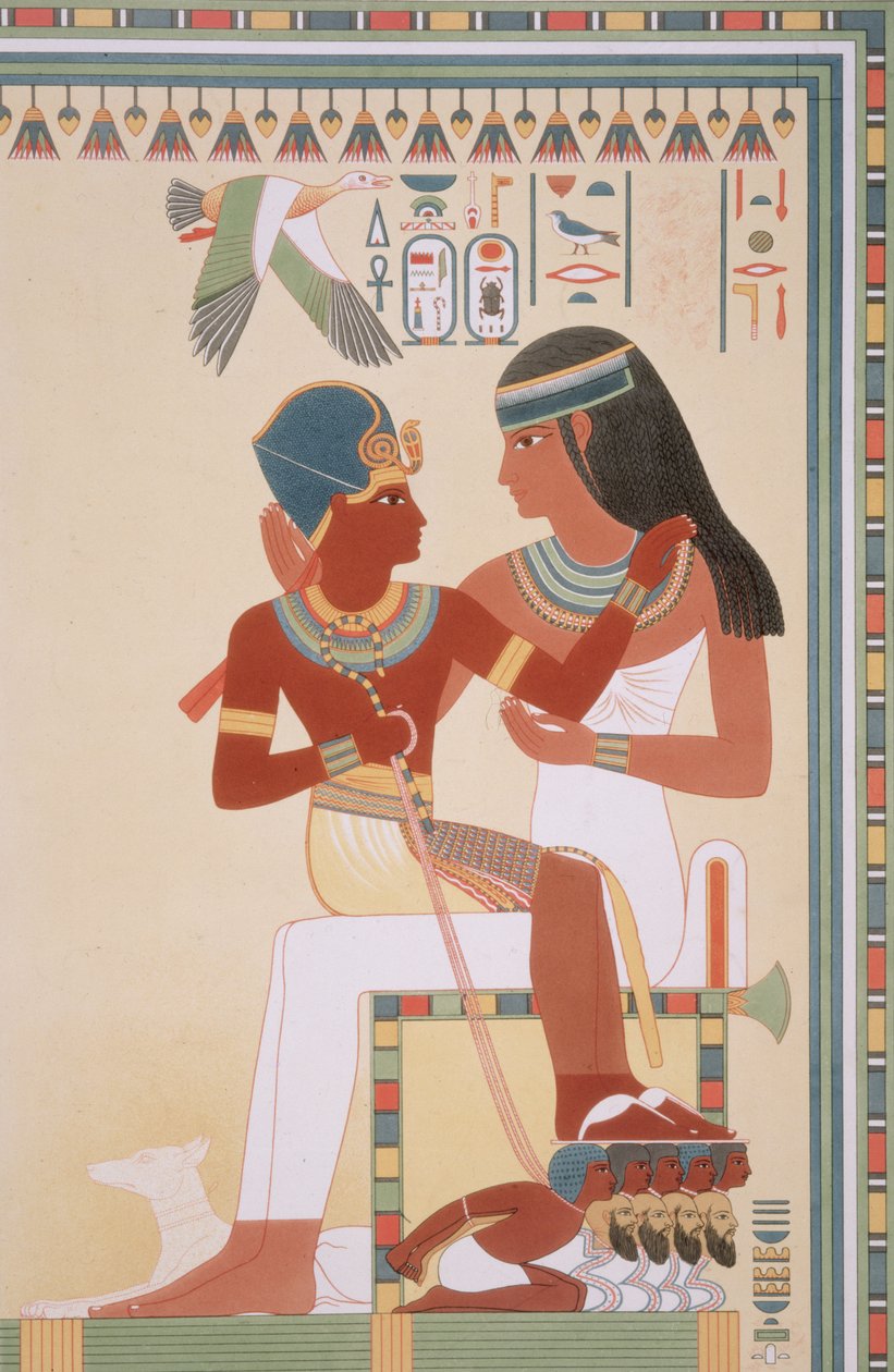 Amounoph II et sa gouvernante de 