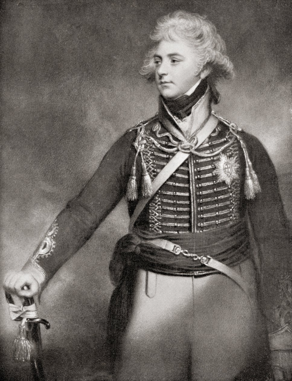 George, prince de Galles, plus tard George IV - (after) English School
