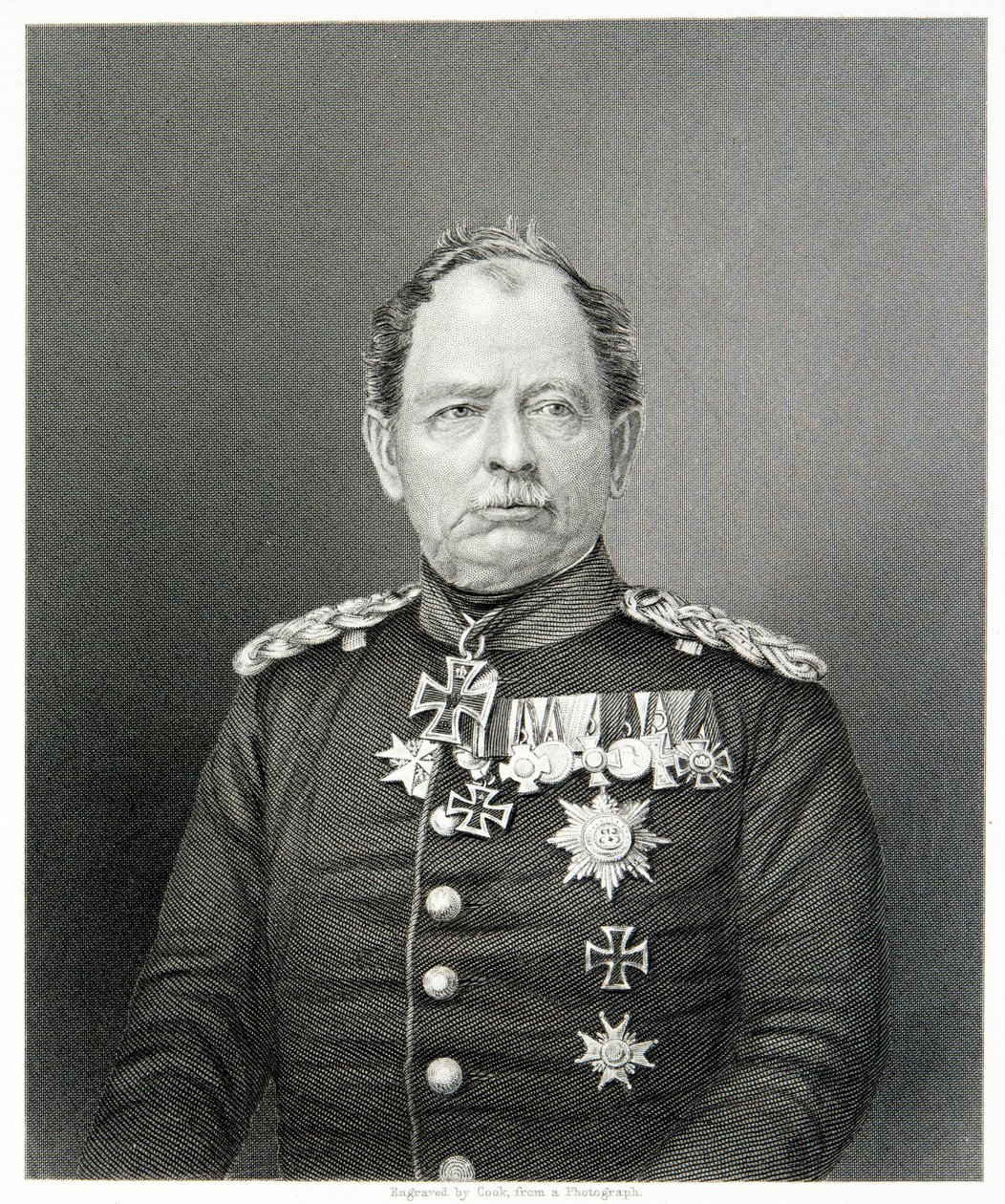 Général Von Werder - (after) English photographer