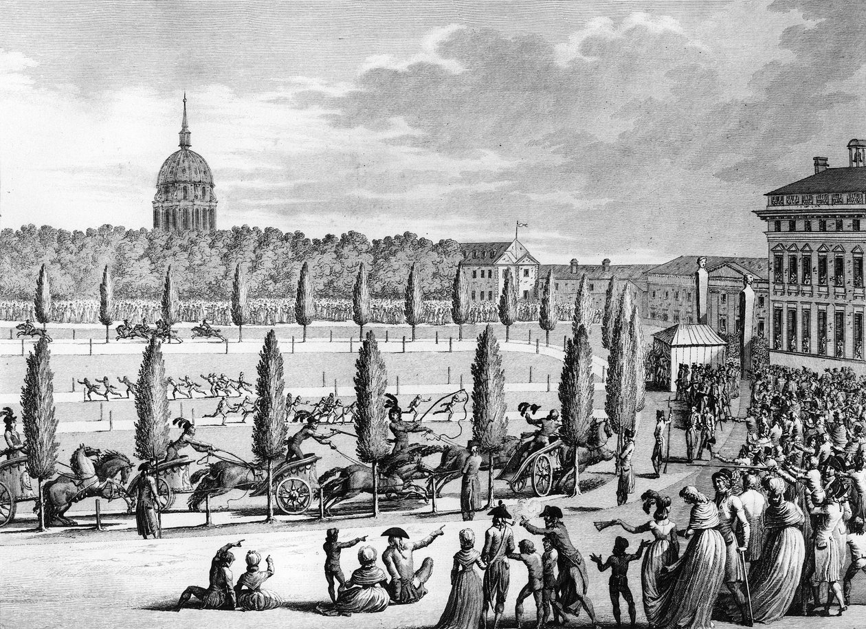 Révolution française : Fête de la fondation de la République le 1er Vendémiaire An V (22 septembre) - (after) Girardet