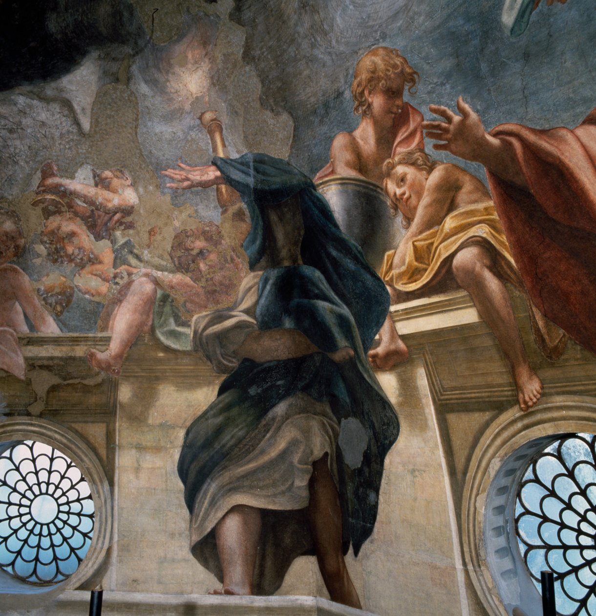 Apôtre (détail) - (c.1489 1534) Correggio