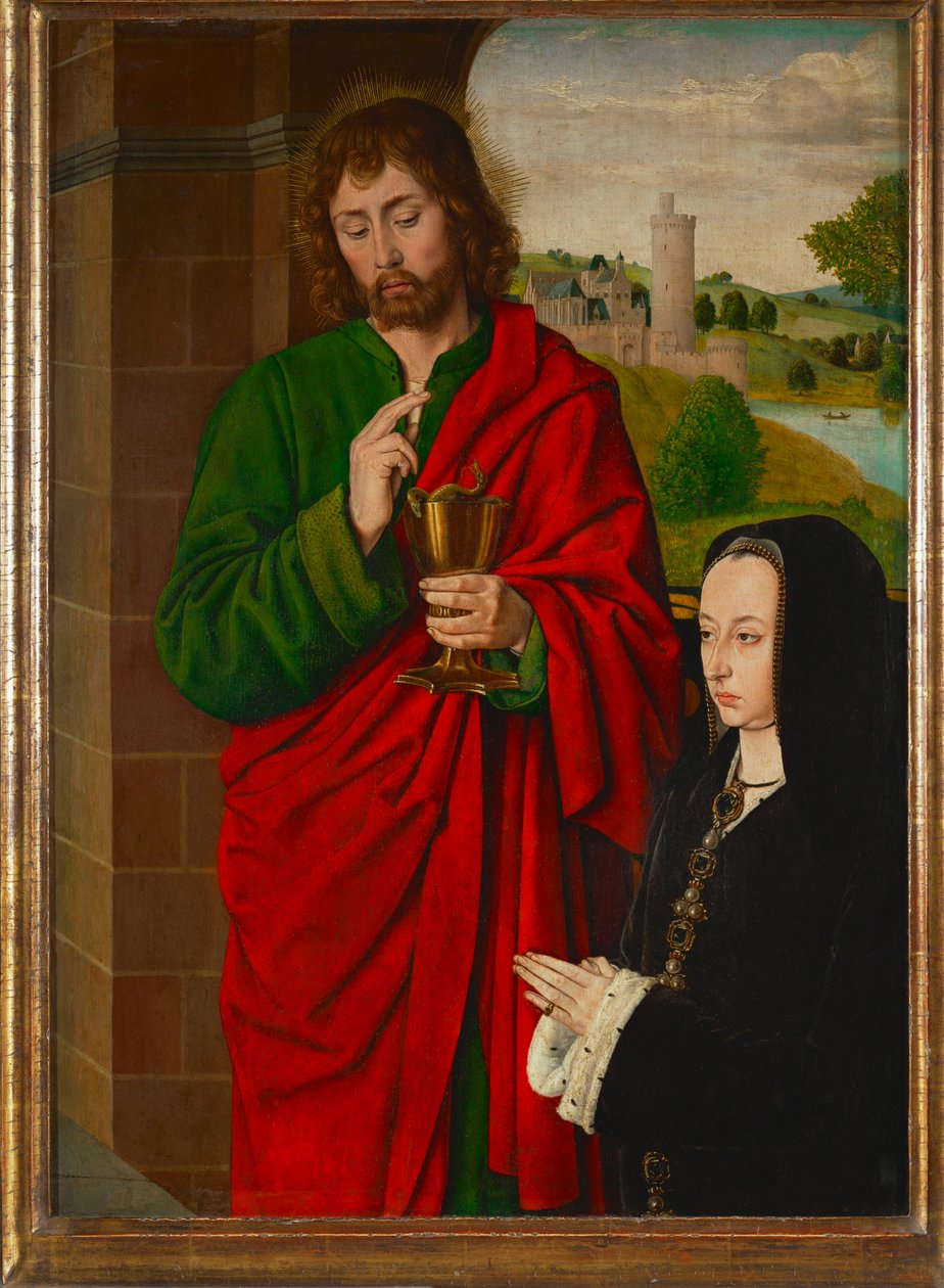 Anne de France, dame de Beaujeu, duchesse de Bourbon ... - (fl.c.1483 c.1529) Master of Moulins