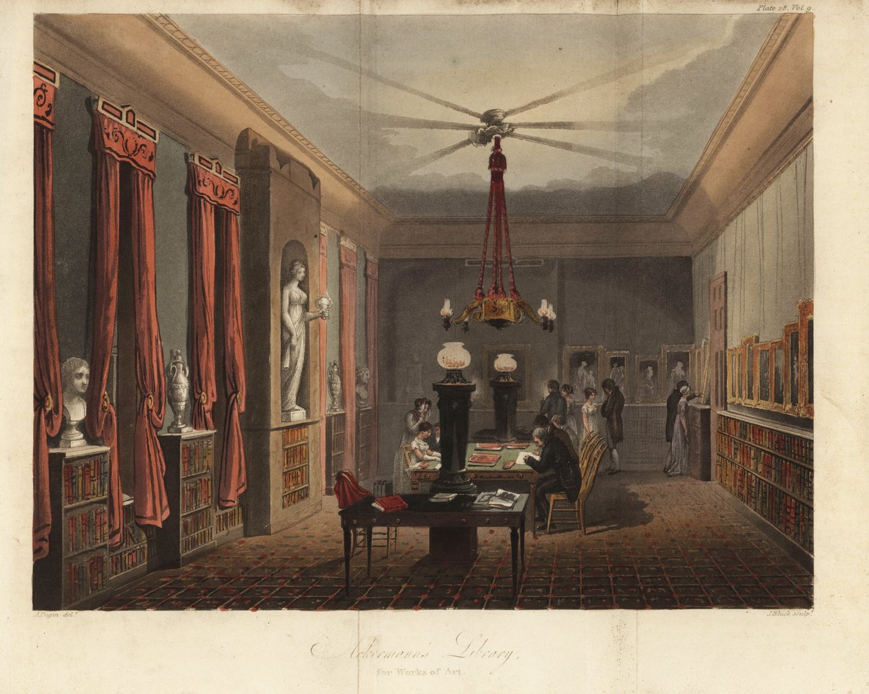 Bibliothèque Ackermann pour les œuvres d