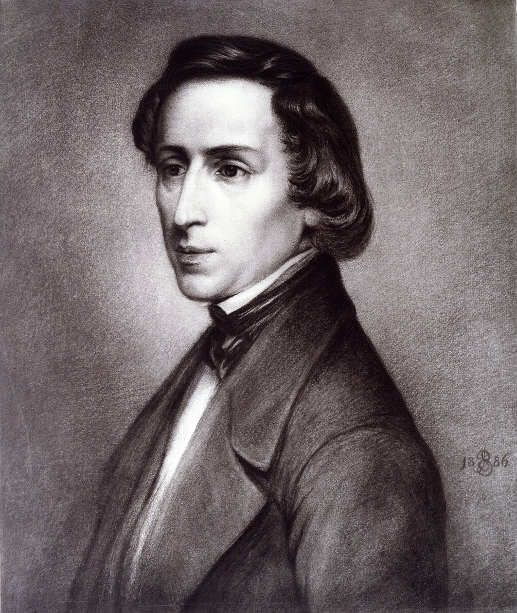 Portrait de Frédéric Chopin, 1886 - Unknown