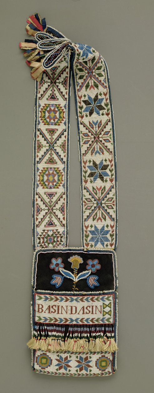 Sac à bandoulière, Chippewa, Amérindien - American School