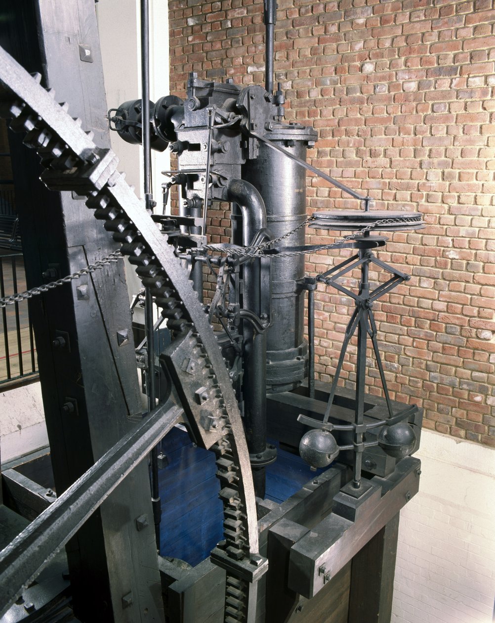 Moteur rotatif de Boulton et Watt, 1788 - English School