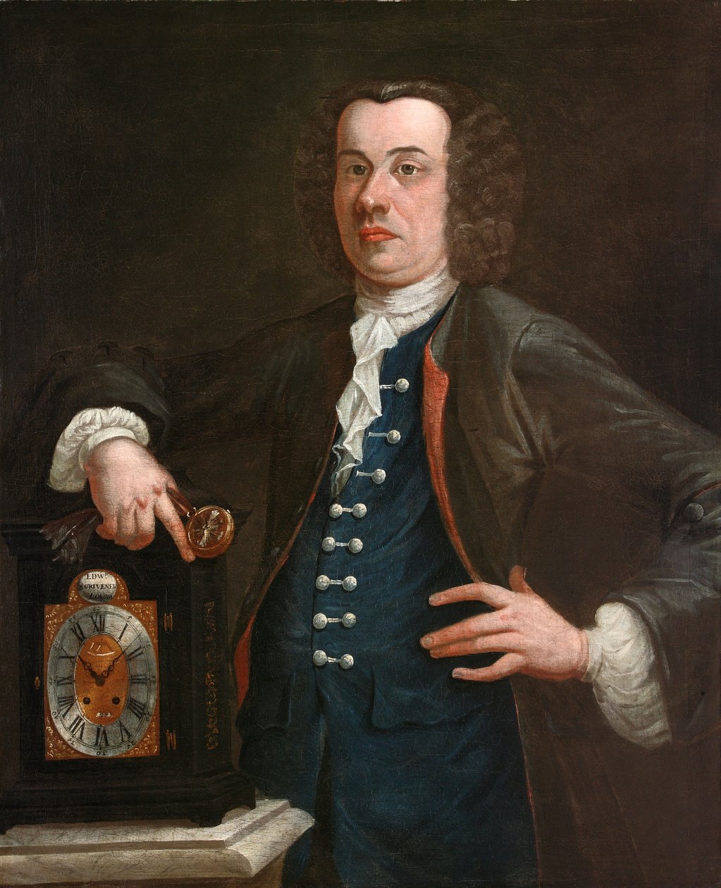 Edward Scrivener, vers 1750 - English School
