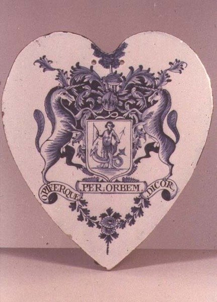 Carreau de pilule de Lambeth, Lambeth High Street Pottery, c.1765-75 (faïence) - English School