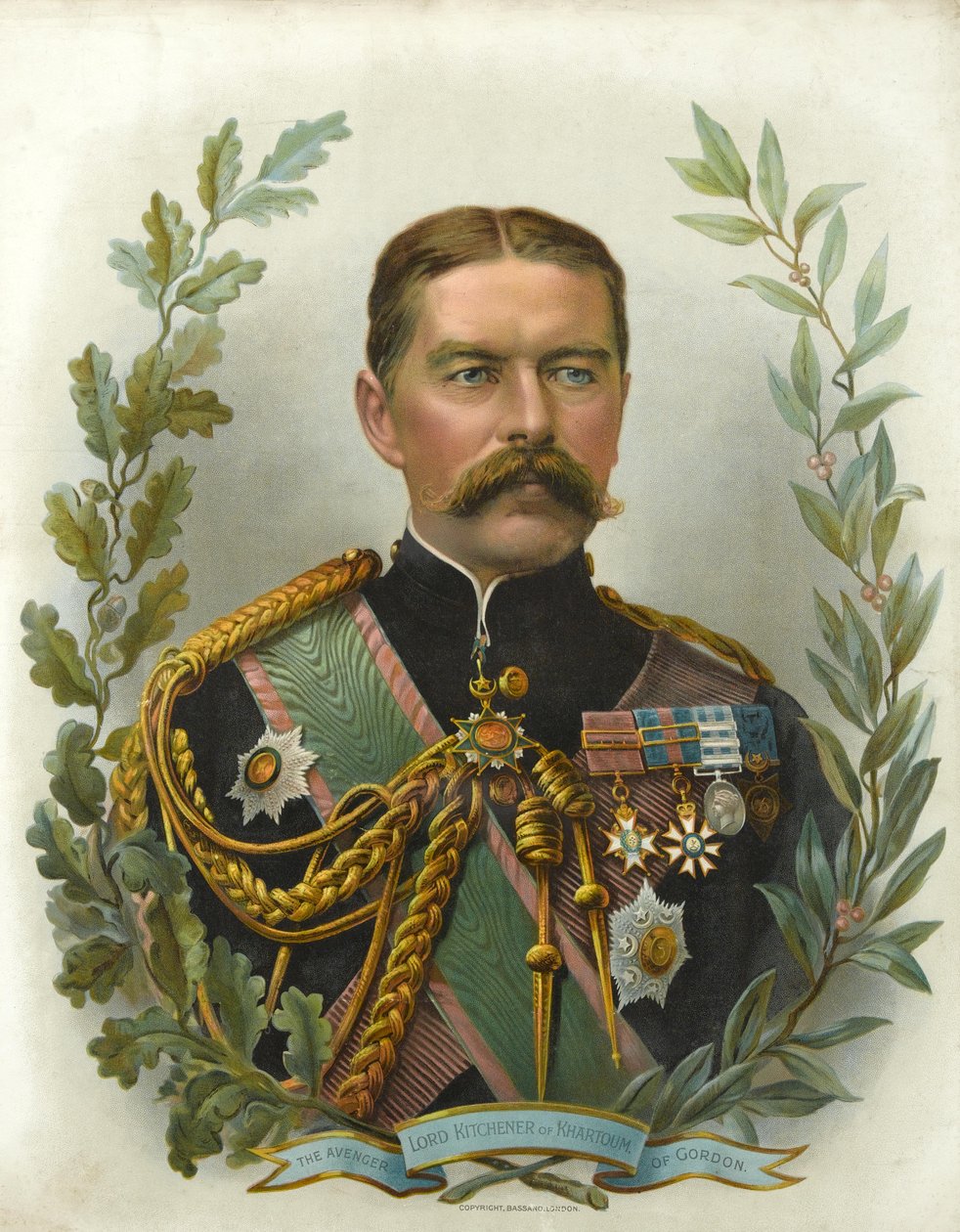 Lord Kitchener de Khartoum, le Vengeur de Gordon, 1899 - English School