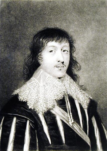 Lucius, vicomte Falkland (c.1610-43) illustration de Portraits de personnages illustres de l