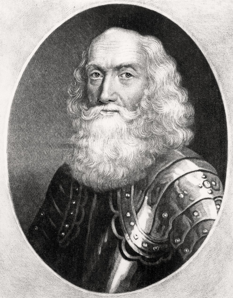 Portrait du général Thomas Dalyell (c.1599-1685) gravé par Richard Earlom (1743-1822) et Charles Turner (c.1773-1857) d