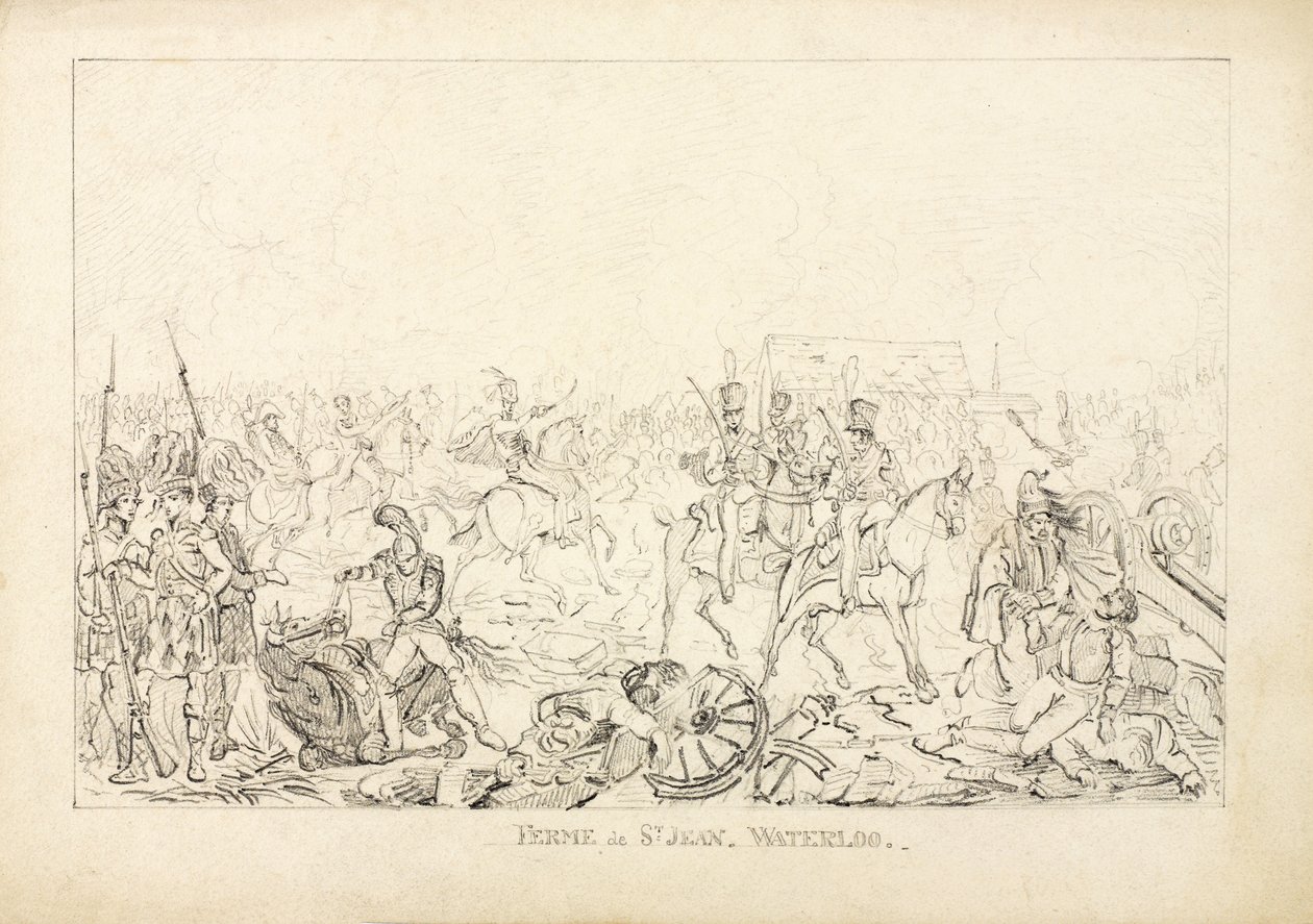 Waterloo, 1815 - English School