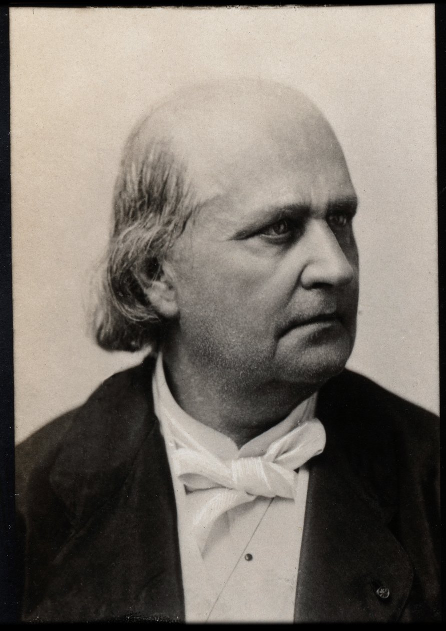 Portrait de Charles Marie Leconte de Lisle (1818-1894), poète français - French Photographer
