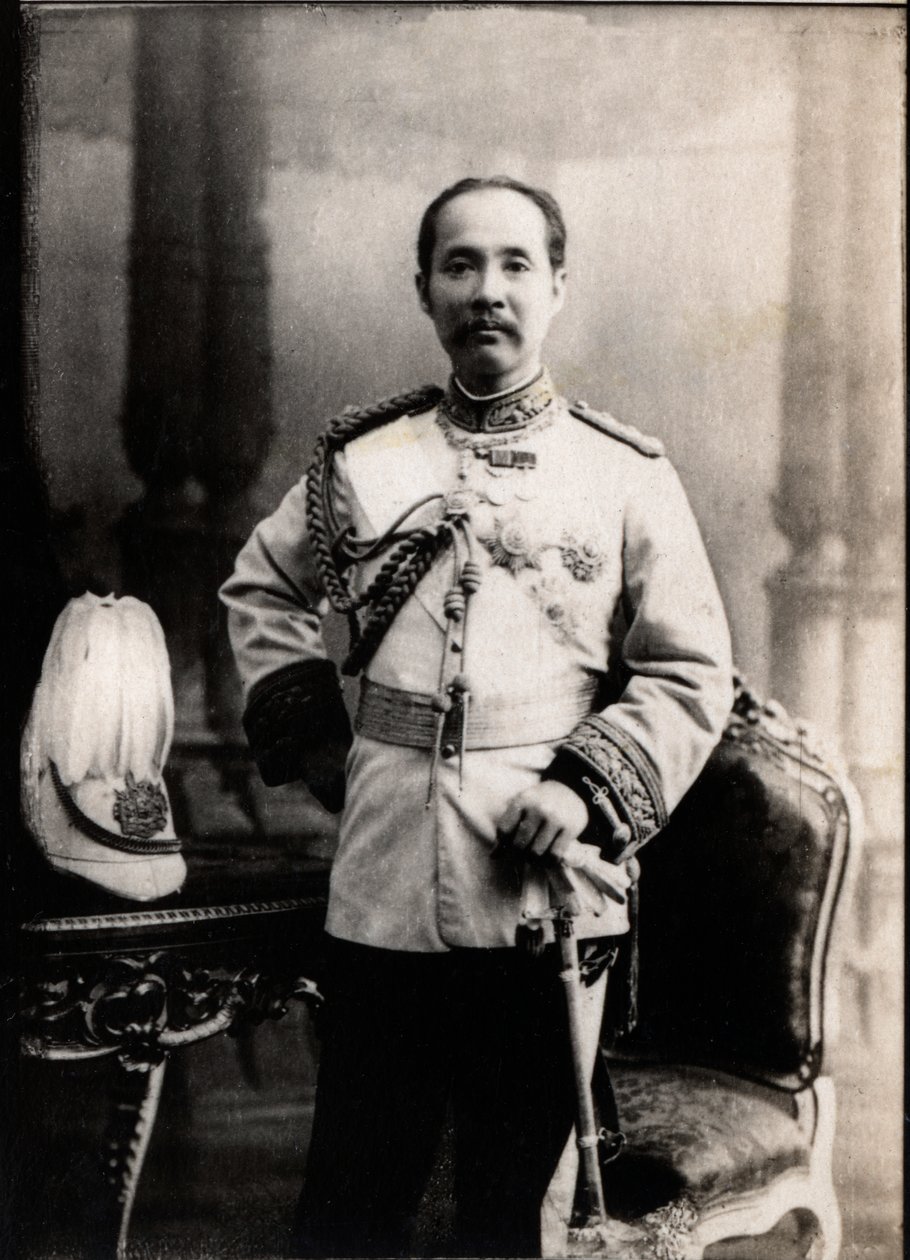 Portrait de Chulalongkorn (Rama V) (1853-1910), Roi de Siam (Thaïlande) - French Photographer