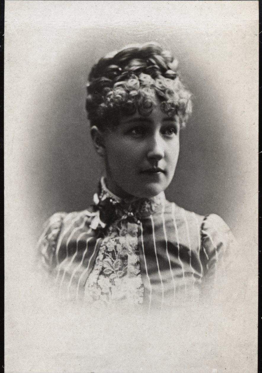 Portrait de la princesse Stéphanie de Belgique (1864-1945) - French Photographer