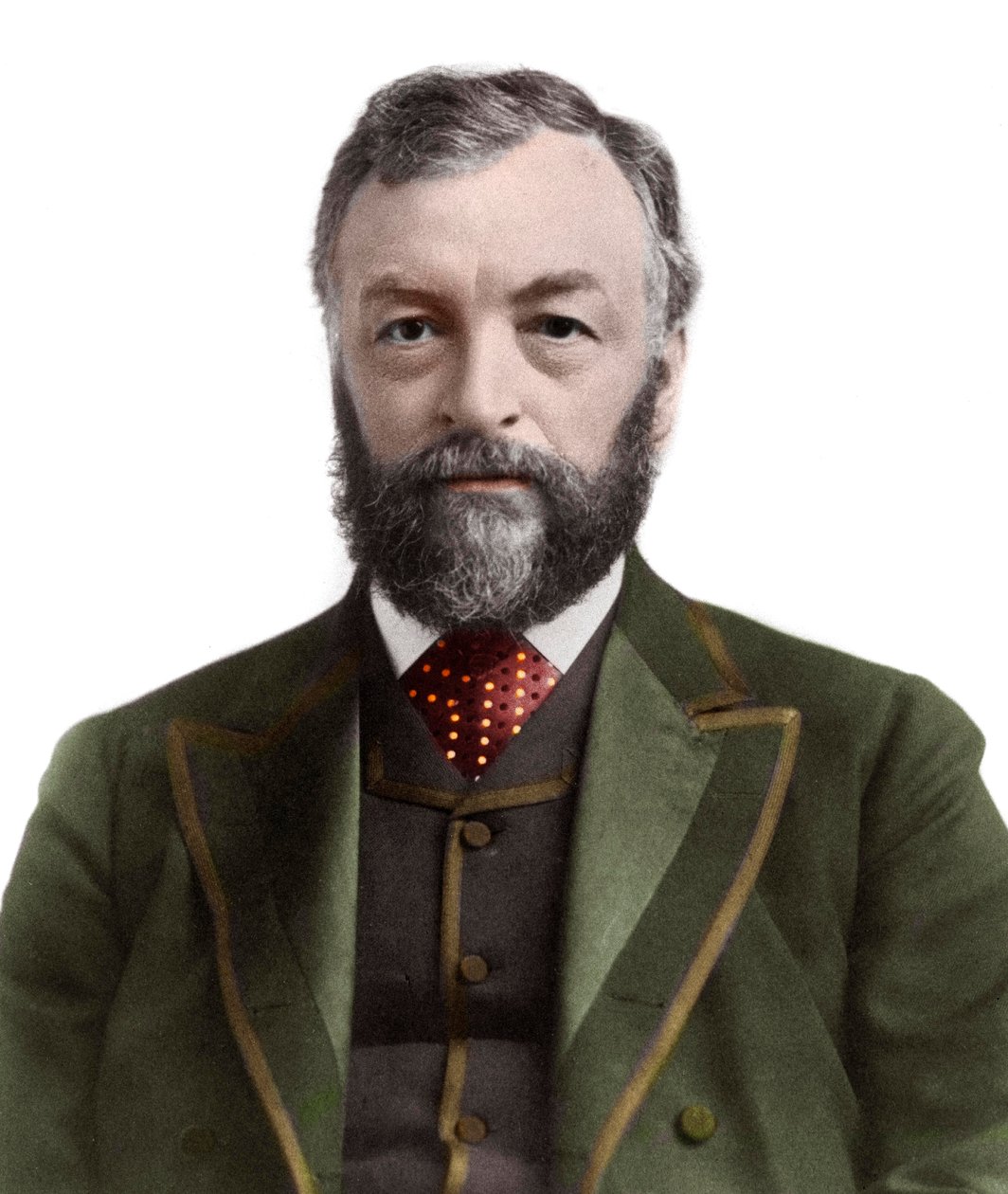 Portrait de Samuel Pierpont Langley (1834-1906), astronome et pionnier de l
