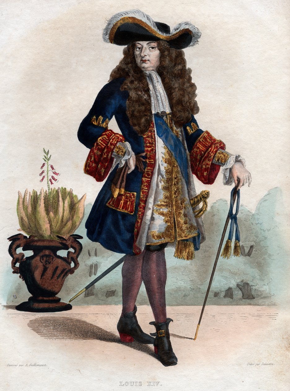 Portrait de Louis XIV de France (1638-1715) - French School