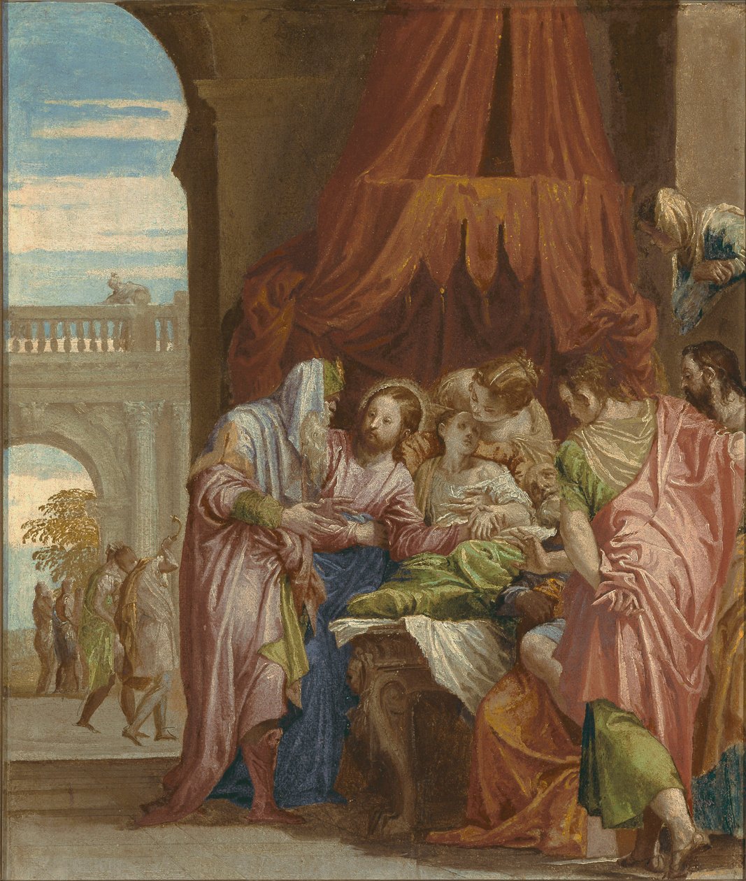 La résurrection de la fille de Jaïre, c.1546 - Paolo Veronese